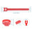 100PCS Reusable Color Mixing Cable Cord Strap Hook Loop Ties Tidy Organiser Tool Fastener Management 8