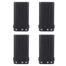 4X Paquete de Funda de Bateria KNB-14 para Radio Bidireccional Portatil TK-2107 TK-2107G TK-2100 TK-2102 TK-3102 Walkie Talkie TK-3107