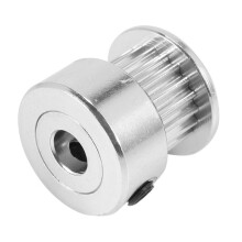 30PCS Aluminum GT2 Timing Belt Pulley 20 Teeth Bore 5mm Width 6mm and Wrench for RepRap 3D Printer Prusa I3