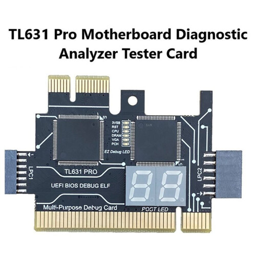 6X TL631 Pro LPC-DEBUG Placa de Diagnóstico + Placa de ExpansãO PCI PCI-E  PCI-E Placa-MãE Multifuncional 1