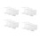 Acrylic Display Risers, Clear Rectangle Stands Shelf for Display 24Pcs 1