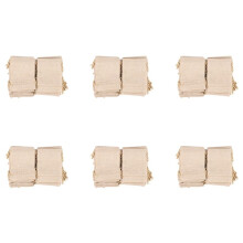 240 Pieces Burlap Bags with Drawstring, 13cmx10cm Burlap Drawstring Gift Bag Jewelry Pouches for Wedding