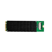 2X M.2 B+M Single-Port 10GbE Network Card RJ45 Ethernet Network Adapter AQC107 Industrial Control Grade Server