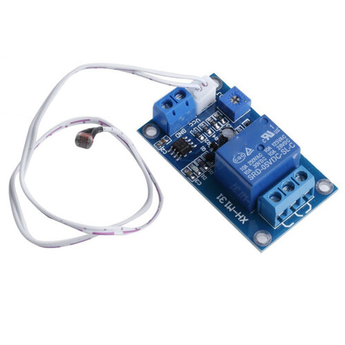 2X 12V Light Control  Photoresistor Relay Module Detection Sensor XH-M131 1