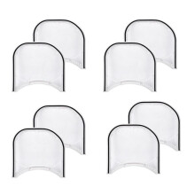 8 Pack of Dryer Lint Screen with Rim Seal for 5231EL1003B DLE2512W DLE2514W