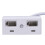 3X RJ11 Plug to Dual UK BT Telephone Socket Convertor 7