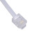 3X RJ11 Plug to Dual UK BT Telephone Socket Convertor 8