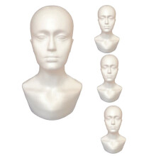4X Foam Male Display Mannequin Dummy Wigs Hat Scarf Stand Model