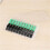 100Pcs Sc/Apc Fiber Optic Connector Embedded Single Mode Component Fiber Optic Quick Connector-Black + Green 2