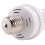 2X E27 LED 220V Screw Light Bulb Holder LED PIR Infrared Motion Sensor Lamp with  Socket Identify E27 7