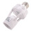 2X E27 LED 220V Screw Light Bulb Holder LED PIR Infrared Motion Sensor Lamp with  Socket Identify E27 8