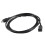 2pezzi 1.5M  USB B Pin Maschio Un Femmina Prolunga Cavo Nero 4