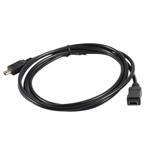 2pezzi 1.5M  USB B Pin Maschio Un Femmina Prolunga Cavo Nero 2