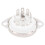 30PCS Ceramic B9A Silver-Plated 9Pin Vacuum Tube Socket Panel Chassis Mount for ECC81 ECC82 ECC83 EL84 6922 Vacuum Tube 4
