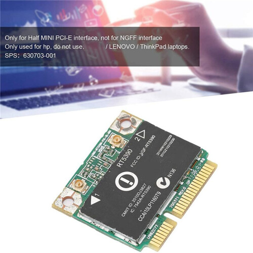 2X RT5390 Half  PCI‑E Interface 802.11B/G/N Wireless Network Card WiFi Adapter Only for  Computer 1