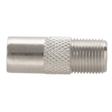 20Pcs Straight Metal F Type Female to TV PAL Male RF Connector Adapter