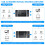 2X USB  KVM USB HUB 3.0 Switcher Selector KVM  for PC Keyboard Mouse Printer 1 PC Sharing 2 Devices 4