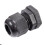 100 x Black Plastic Waterproof Connector PG11 5-10mm Diameter Cable Gland 4
