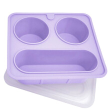Premium Silicone Ice Cubes Molds Great For Parties And-Purple