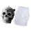 Totenkopf-Form, Silikonform, Halloween-Kerze, Silikonform, 1