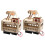 2 Sets Interactive Wooden Cable Car Building Set With Adjustable 1