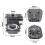3X Cylinder Piston Gasket Assy Chinese 5800 58Cc Chainsaw Engine Rebuilt Kit 4