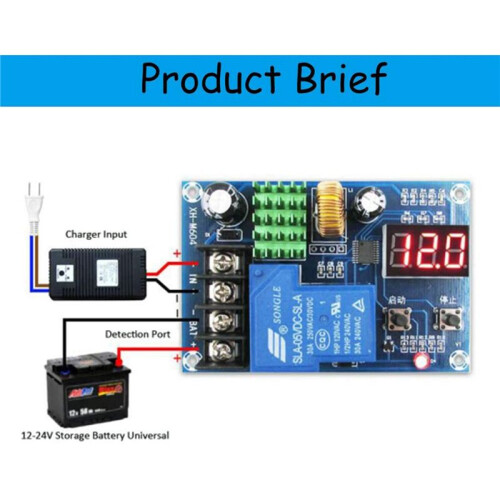 2X XH-M604 Battery Charger Control Module  6-60V Storage Lithium Battery  Protection Board 1