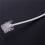 3Pcs 10M RJ11 Telephone Connector Extension Cable White 4