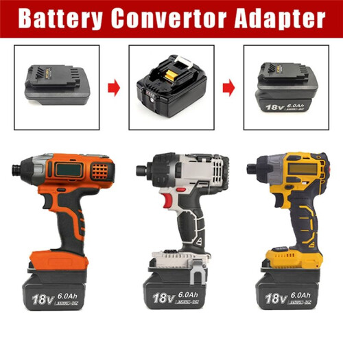 2X Batterie Adapter für  18V Lithium Batterie Umgerüstet Auf  Porterkabel  18V 20V Batterie Konverter 2