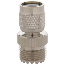 3X TNC-Stecker Auf PL259 UHF-Adapterbuchse, Silber