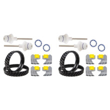2Conjunto para MX8 Elite/MX6 Elite, para el Kit de Reconstrucción del Eje de Transmisión del Limpiador de Piscinas MX8/MX6, Reemplazo del Kit de