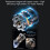 Ergonomic 250V Motor Grinding Tool With Adjustable Speed-Blue 7