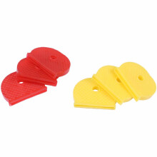 48 Key Caps with Flexible Key Cover for Easy Identification of Door Keys, Multicolor