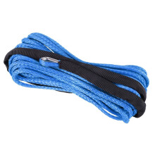 4pcs 3/16 Inch X 50 Inch 7700 LBs Synthetic Winch  Cable Rope with Protection Sleeve for ATV UTV ()