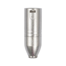 3.5mm to XLR Male Adapter for Microphones, Balanced Audio Connection, Phantom Power Support