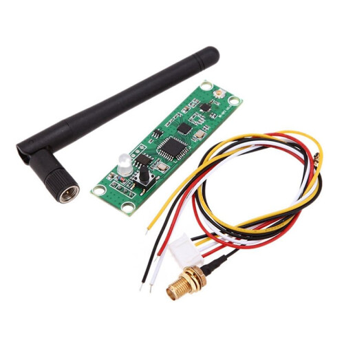 3X 2.4G DMX Wireless Controller DMX512 Transmitter Receiver 2 in 1 PCB Module with Antenna for Built-in DIY Stage Light 1