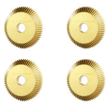 4X Titanium Plating 60X6X16mm Key Cutting Blade for All Horizontal Key Machine Disk Cutter