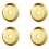 4X Titanium Plating 60X6X16mm Key Cutting Blade for All Horizontal Key Machine Disk Cutter 1