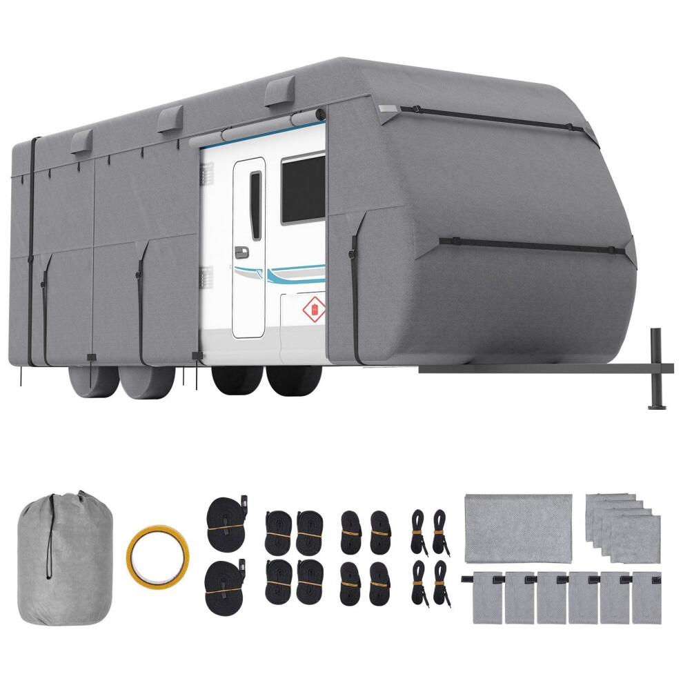 1820 Ft Class A Motorhome Rv Cover Waterproof Heavy Duty Allweather Breathable Uvresistant 9092120223088