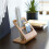 2X Remote Control Caddy Media Organizer, Coffee Table Remote Holder (Log Color) 2