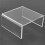 Acrylic Display Risers, Clear Rectangle Stands Shelf for Display 24Pcs 4