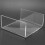 Acrylic Display Risers, Clear Rectangle Stands Shelf for Display 24Pcs 8