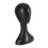5X Lady High Plastic  Wig  Female Model  Black 4