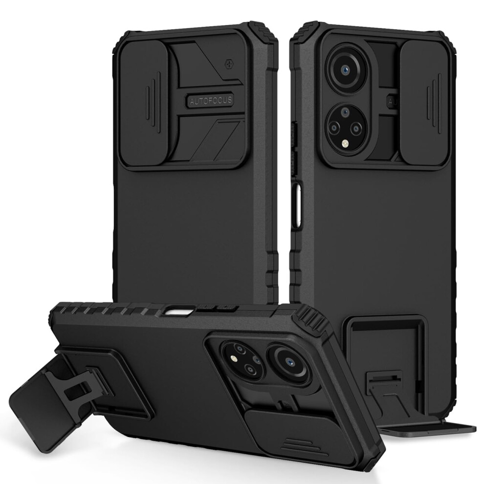 Protective Case For Honor X7 With Sliding Camera Cover, Kickstand And Militarygrade Drop Protection 9771547088486