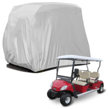3X 4 Passagers Couverture de Voiturette de 210D Oxford Housse de Pluie de Toit Anti-Poussière étanche pour EZ GO, Voiture de Club,