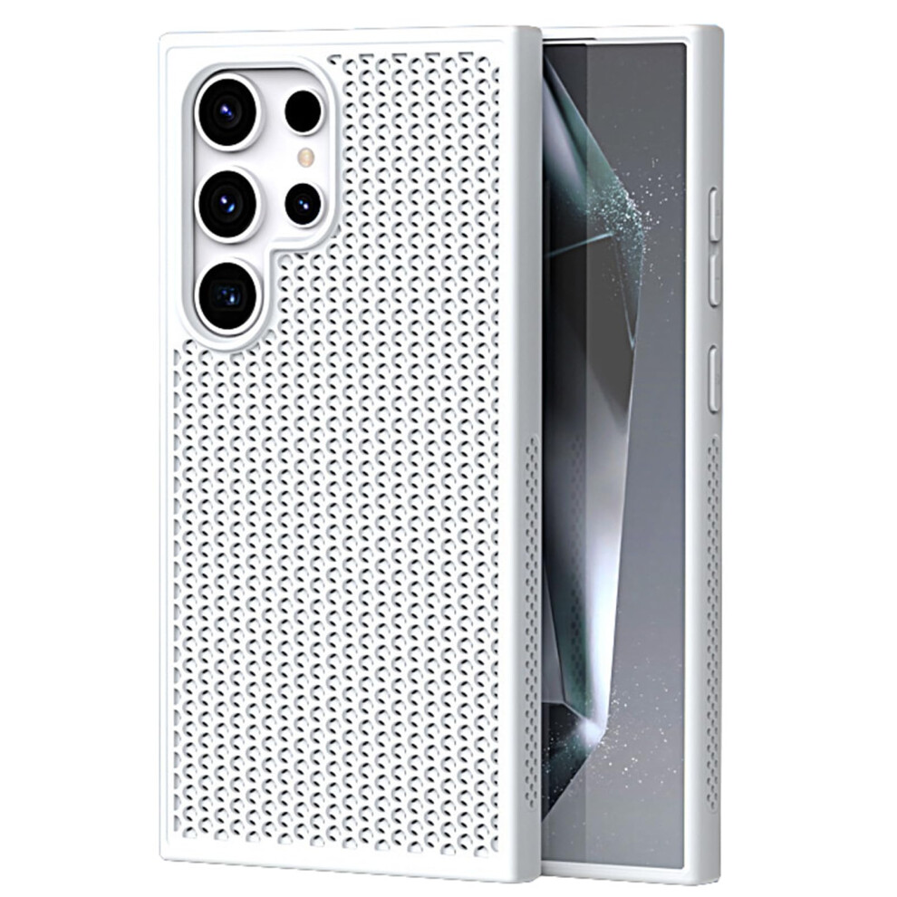 Case Ultra Thin Shockproof Camera Protection With Heat Dissipation For Samsung Galaxy S25 Ultra And Plus White 9771547088530