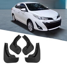 4Pcs Car Mud Flaps for Toyota Vios 20192022 Front and Rear Fender Splash Guards Full Protection