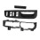 5X Black Front Left  Bezel & Handle Trim & Bracket for  Bora  MK4 8