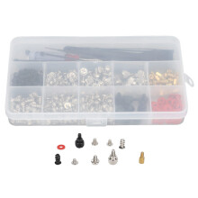 362 Pcs PC Screw Kit with Standoffs Cable Ties and Screwdriver for Computer Build and