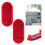8Pcs Red Interior Door Panel Warning Light Cap Reflector for  Beetle Caddy  6Q0947419 4